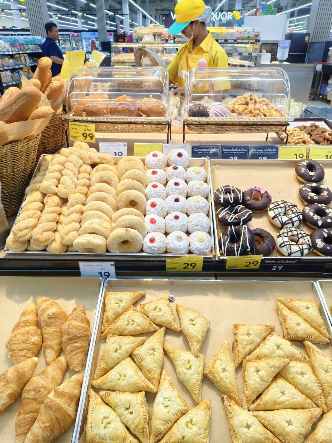 Bakery at Tesco Lotus Chasweng Samui Shopping at Tesco Lotus Chaweng Koh Samui