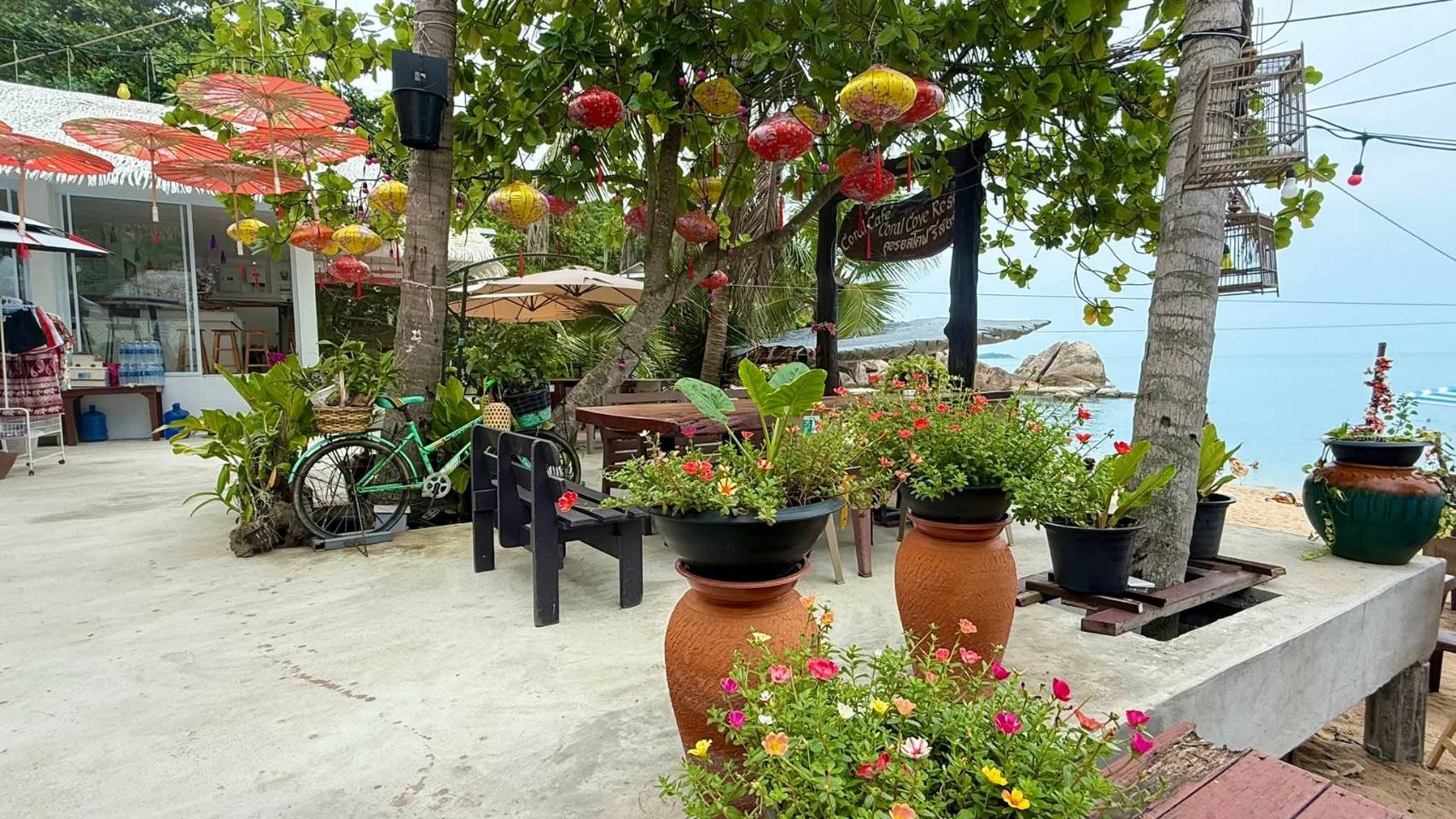 Coral Cove Beach Bar on Koh Samui Thailand