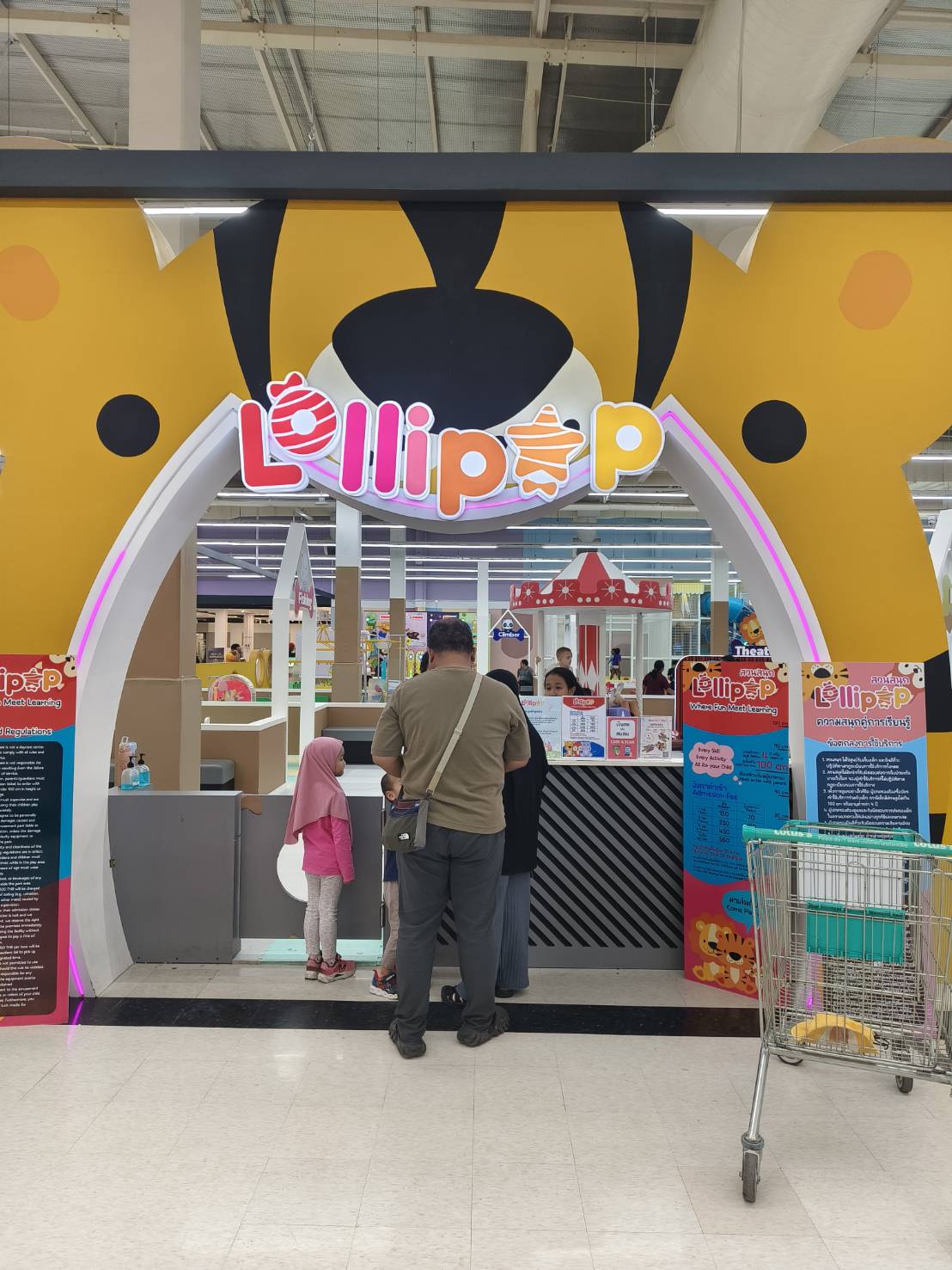 Lollipop at Tesco Lotus Chaweng Lollipop indoor playground in Tesco Lotus Chaweng Koh Samui
