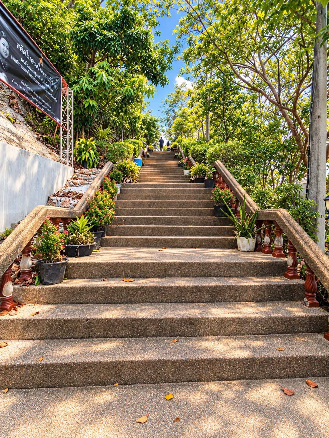 Khao Hua Jook Pagoda Koh Samui-9 If you would like to visit Khao Hua Jook Pagoda without worrying about driving on the hill road, mySamuiTaxi.com can arrange a private taxi to take you there from your hotel, resort, airport or another location on Koh Samui. A private taxi is a convenient way to combine Khao Hua Jook with other popular attractions such as Big Buddha, Wat Plai Laem, Lad Koh Viewpoint or Fisherman's Village. You can also enjoy the flexibility of a private sightseeing trip and let your experienced local driver take care of the driving while you enjoy the views and attractions of Koh Samui.