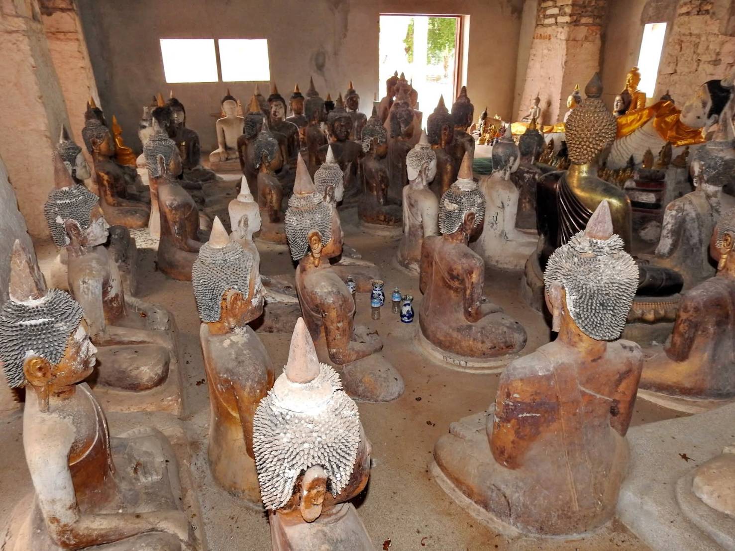 historic Buddha image hall Wat Samret Koh Samui