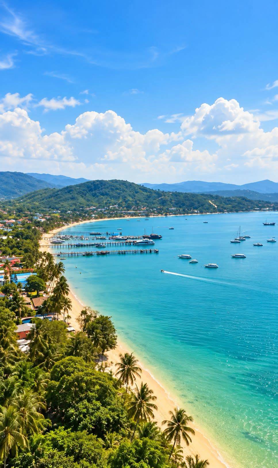 Bang Rak Beach Koh Samui – Big Buddha Views & Seaside Dining
