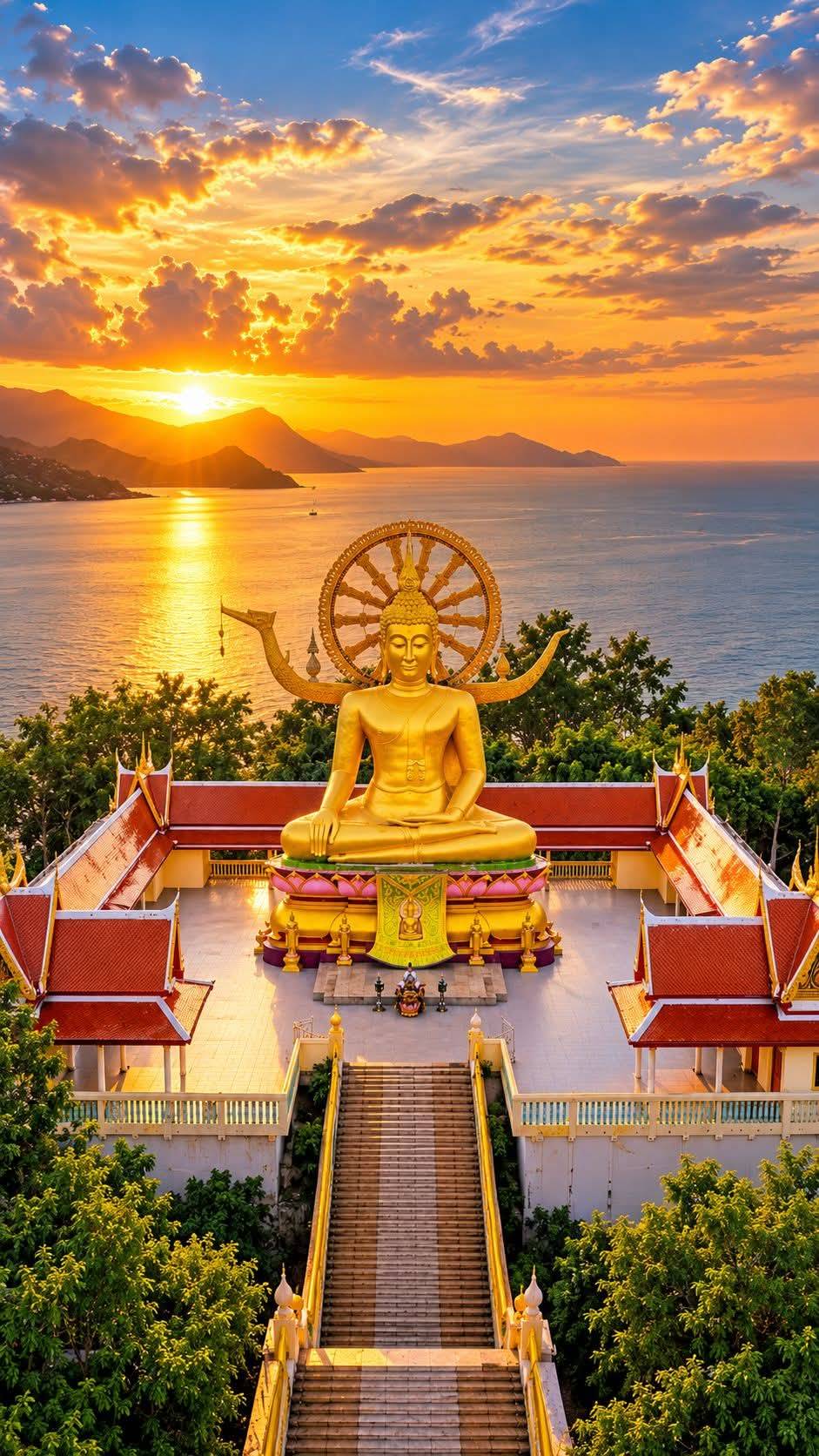 Big Buddha Temple Koh Samui – Wat Phra Yai & Phra Phuttha Kodom