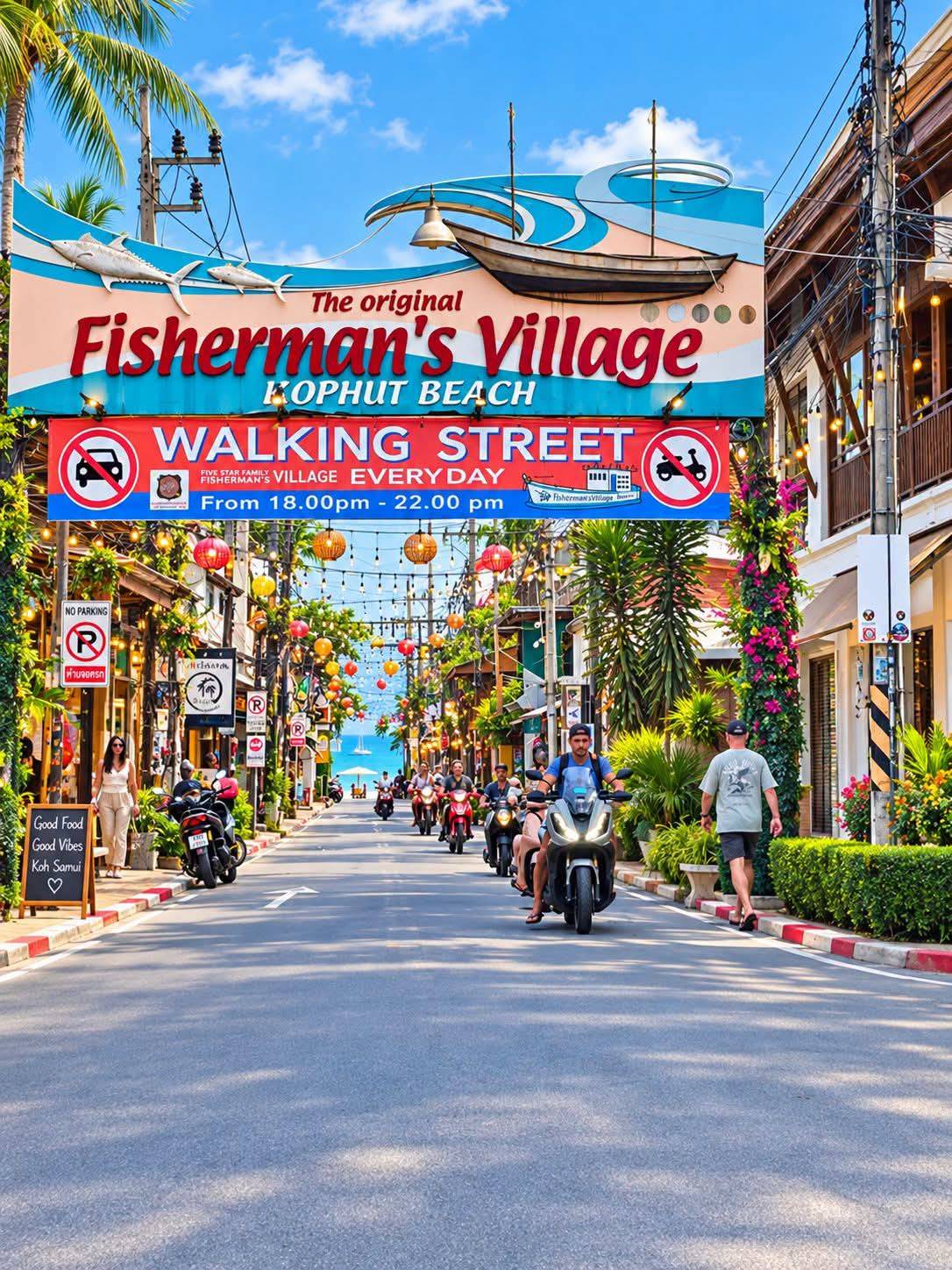 Fisherman’s Village Koh Samui – Bophut Beach and Friday Night Market