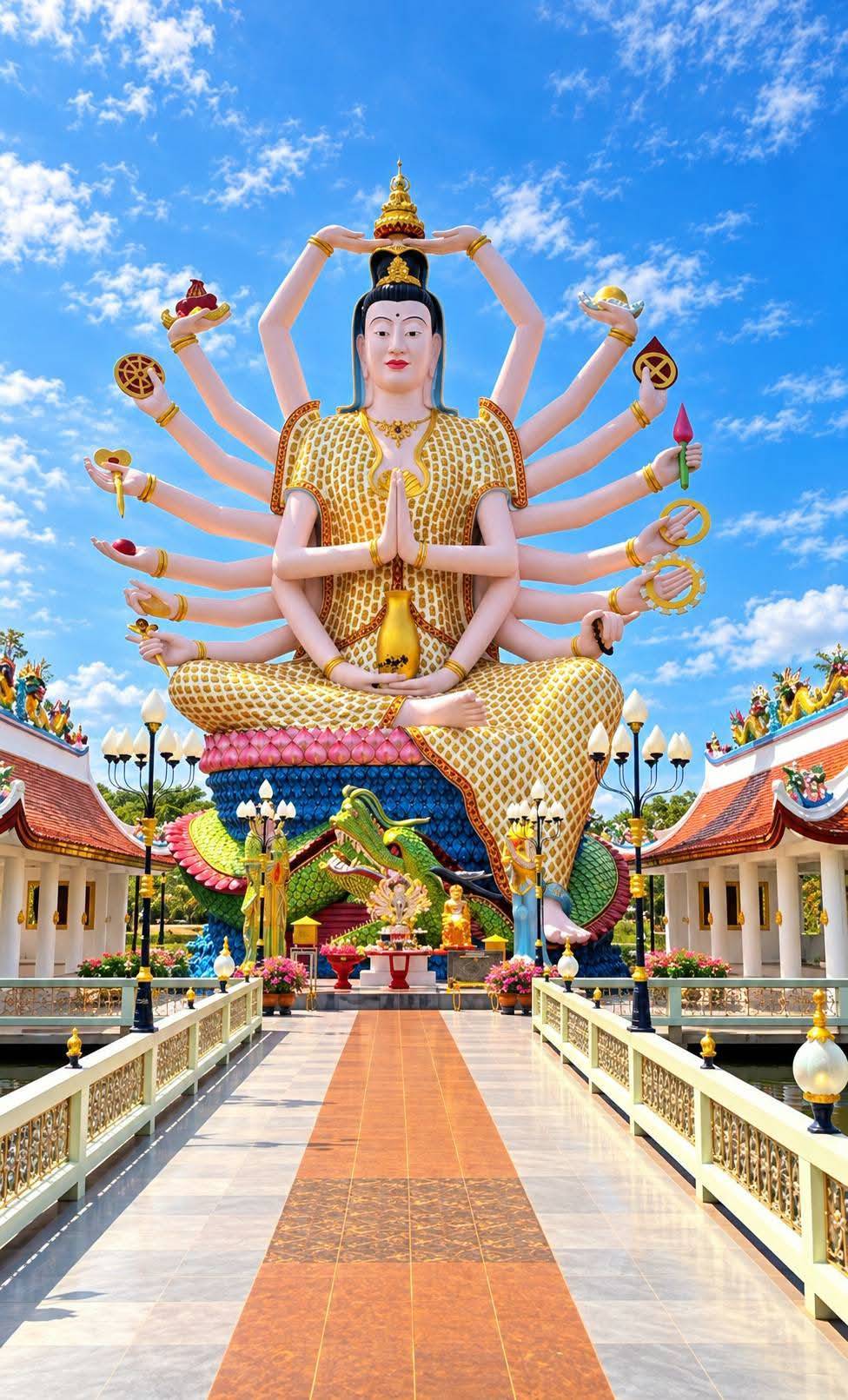 Wat Plai Laem Koh Samui – The Beautiful Temple of 18-Armed Guanyin